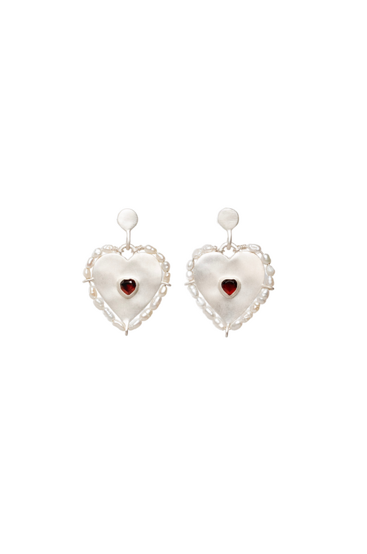 Amare earrings silver