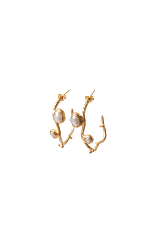 Genesis earrings gold