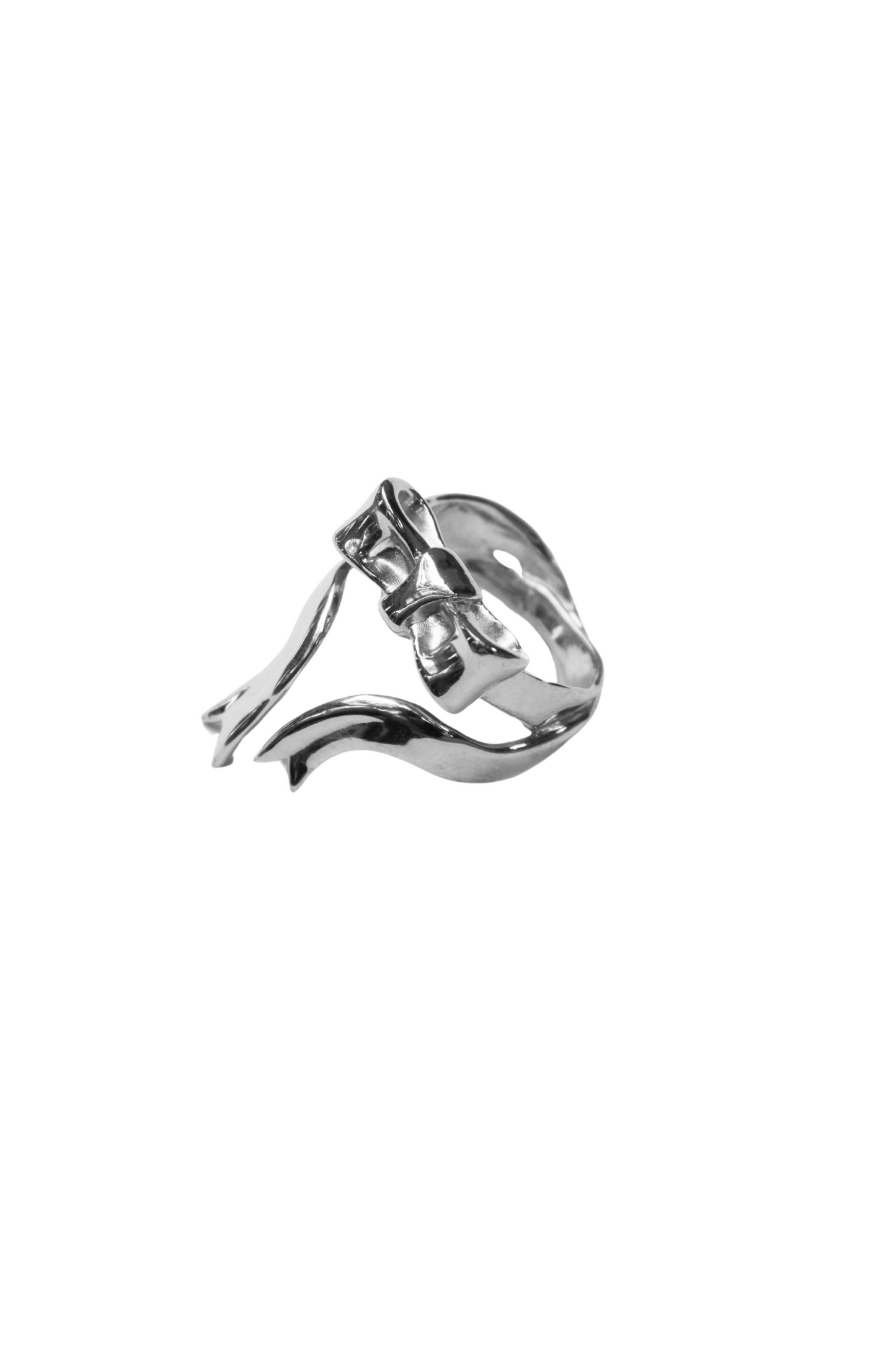 Organza ring silver